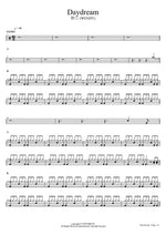 Daydream - Wendy (웬디) drum sheet music