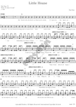 Little House The Fray Full Drum Transcription / Drum Sheet Music COPYDRUM