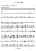 You Left Me (니가 날 떠나) Kim Beom Soo (김범수) Full Drum Transcription / Drum Sheet Music COPYDRUM