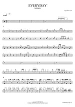 Everyday - Winner (위너) drum sheet music