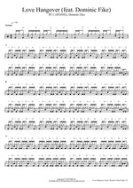 Love Hangover (feat. Dominic Fike) 제니 (JENNIE), Dominic Fike Full Drum Transcription / Drum Sheet Music COPYDRUM