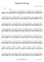 Sultans of Swing Rock Classic Hits AllStars Full Drum Transcription / Drum Sheet Music COPYDRUM