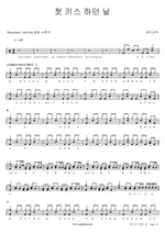 The Day We Had Our First Kiss (첫 키스 하던 날) Band Maru (밴드마루) Full Drum Transcription / Drum Sheet Music COPYDRUM