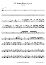 I'll Never Love Again - Woodz (우즈) drum sheet music