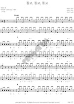 Round and Round (돌고 돌고 돌고) Jeon In Kwon (전인권) Full Drum Transcription / Drum Sheet Music COPYDRUM
