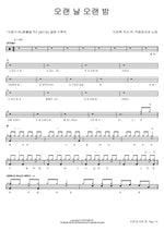 A Long Day, A Long Night (오랜 날 오랜 밤) AKMU (악동뮤지션) Full Drum Transcription / Drum Sheet Music COPYDRUM