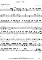 More to See (Live) Hillsong Worship Full Drum Transcription / Drum Sheet Music COPYDRUM