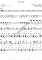 Fiction (Fiction) BEAST (비스트) Full Drum Transcription / Drum Sheet Music COPYDRUM