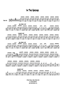 In the Garage - Weezer - Full Drum Transcription / Drum Sheet Music - AriaMus.com