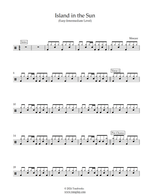 Island in the Sun - Weezer drum sheet music