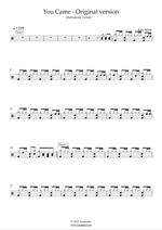 You Came - Kim Wilde drum sheet music