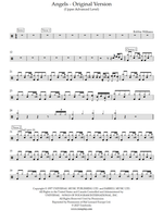 Angels - Robbie Williams drum sheet music