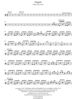 Angels - Robbie Williams drum sheet music
