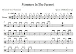 Monsters in the Parasol Queens of the Stone Age Full Drum Transcription / Drum Sheet Music Franki Bio