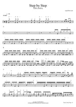 Step by Step - Wonpil (원필) drum sheet music