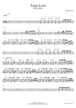 Toxic Love - Wonpil (원필) drum sheet music