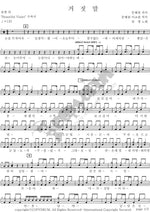 Lies (거짓말) Buiret (뷰렛) Full Drum Transcription / Drum Sheet Music COPYDRUM