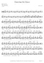 Dancing On Glass Motley Crue Full Drum Transcription / Drum Sheet Music COPYDRUM