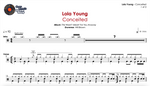 Conceited Lola Young Full Drum Transcription / Drum Sheet Music Chef Cook