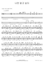 I Want to Keep You to Myself (나만 알고 싶다) SORAN (소란) Full Drum Transcription / Drum Sheet Music COPYDRUM