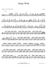 Gypsy Wind (ジプシー・ウィンド) Casiopea (カシオペア) Full Drum Transcription / Drum Sheet Music COPYDRUM