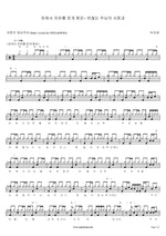 He Set Me Free from Sin (죄에서 자유를 얻게 함은) Park Ji Hyun (박지현) Full Drum Transcription / Drum Sheet Music COPYDRUM