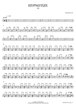 Hypnotize - XG (エックスジー) drum sheet music
