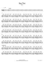 Say Yes 로꼬 Full Drum Transcription / Drum Sheet Music COPYDRUM