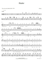 Healer (Live) Hillsong Worship Full Drum Transcription / Drum Sheet Music COPYDRUM