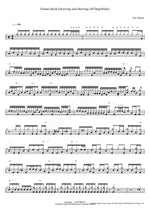 Terra Promessa (Eric Moore Sound Check Grooving and Showing off DopeStickz) Eros Ramazzotti Full Drum Transcription / Drum Sheet Music COPYDRUM
