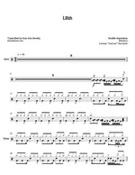 Lilith Devilish Impressions Full Drum Transcription / Drum Sheet Music Jaslow Drum Sheets