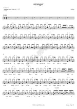 Stranger Smokie Full Drum Transcription / Drum Sheet Music COPYDRUM