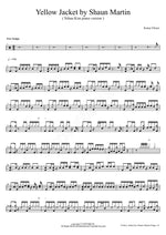 Yellow Jacket by Shaun Martin (Yohan Kim Piano Version) (Kenny Eliezer Drum Cover) Yohan Kim Full Drum Transcription / Drum Sheet Music COPYDRUM