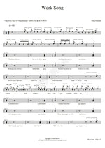 Work Song Nina Simone Full Drum Transcription / Drum Sheet Music COPYDRUM