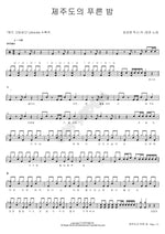 The Blue Night of Jeju Island (제주도의 푸른 밤) Taeyeon (태연) Full Drum Transcription / Drum Sheet Music COPYDRUM