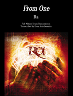 Ra (The Band): From One (Complete Album Drum Transcriptions) by Jaslow Drum Sheets