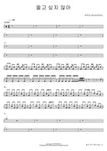Don't Wanna Cry (울고 싶지 않아) SEVENTEEN (세븐틴) Full Drum Transcription / Drum Sheet Music COPYDRUM