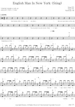 Englishman in New York (Englishman in New York) Daybreak (데이브레이크) Full Drum Transcription / Drum Sheet Music COPYDRUM