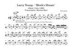 Monk's Dream Larry Young Full Drum Transcription / Drum Sheet Music Mari_DrumTranscriptions