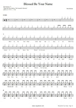Blessed Be Your Name Matt Redman Full Drum Transcription / Drum Sheet Music COPYDRUM