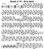 Summer of '69 Bryan Adams Full Drum Transcription / Drum Sheet Music Cosimo Carlino