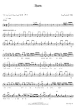 Burn Deep Purple Full Drum Transcription / Drum Sheet Music COPYDRUM