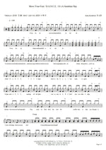 Move Your Feet – D.A.N.C.E. – It's a Sunshine Day Trolls Cast Full Drum Transcription / Drum Sheet Music COPYDRUM