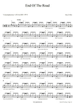 End of the Road Boyz II Men Full Drum Transcription / Drum Sheet Music COPYDRUM