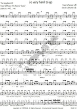 So Very Hard to Go Tower of Power Full Drum Transcription / Drum Sheet Music COPYDRUM