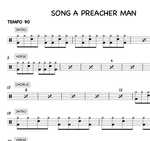 Son of a Preacher Man Dusty Springfield Full Drum Transcription / Drum Sheet Music Sheets4Drummers