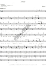 More Madonna Full Drum Transcription / Drum Sheet Music COPYDRUM