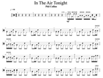 In the Air Tonight Phil Collins Full Drum Transcription / Drum Sheet Music Cyril Mayer