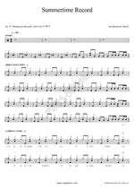 Summertime Record (サマータイムレコード) Jin (じん) Full Drum Transcription / Drum Sheet Music COPYDRUM