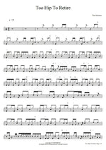 Too Hip to Retire Tim Simonec Full Drum Transcription / Drum Sheet Music COPYDRUM